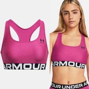 Under Armour Astro Pink Women's Sports Bra Size Large